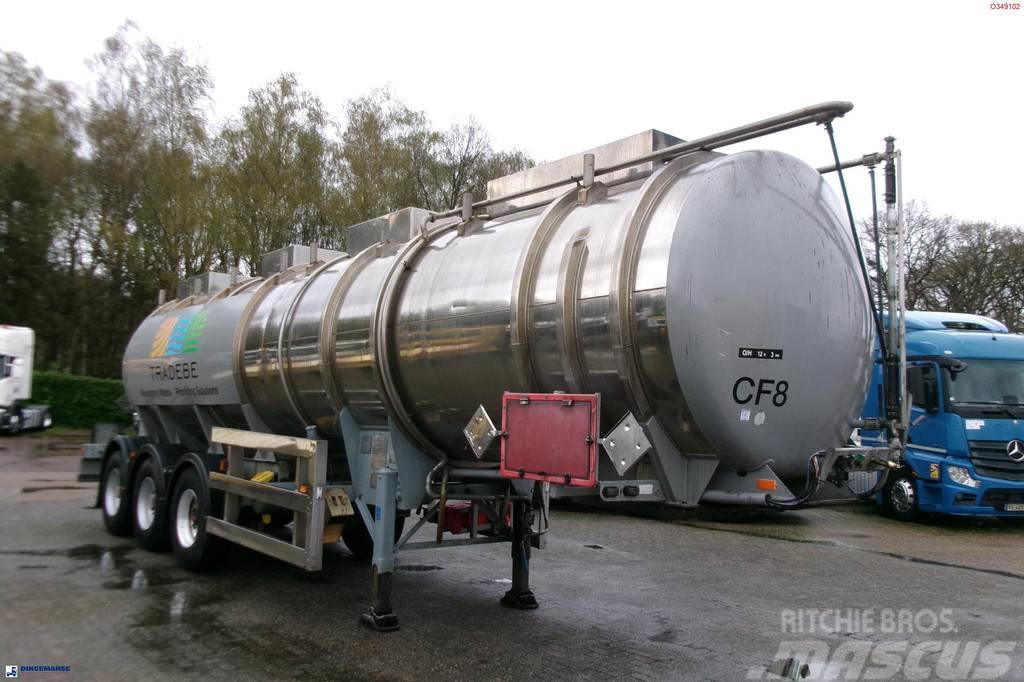  Clayton Chemical tank inox 30 m3 / 1 comp Tsistern poolhaagised