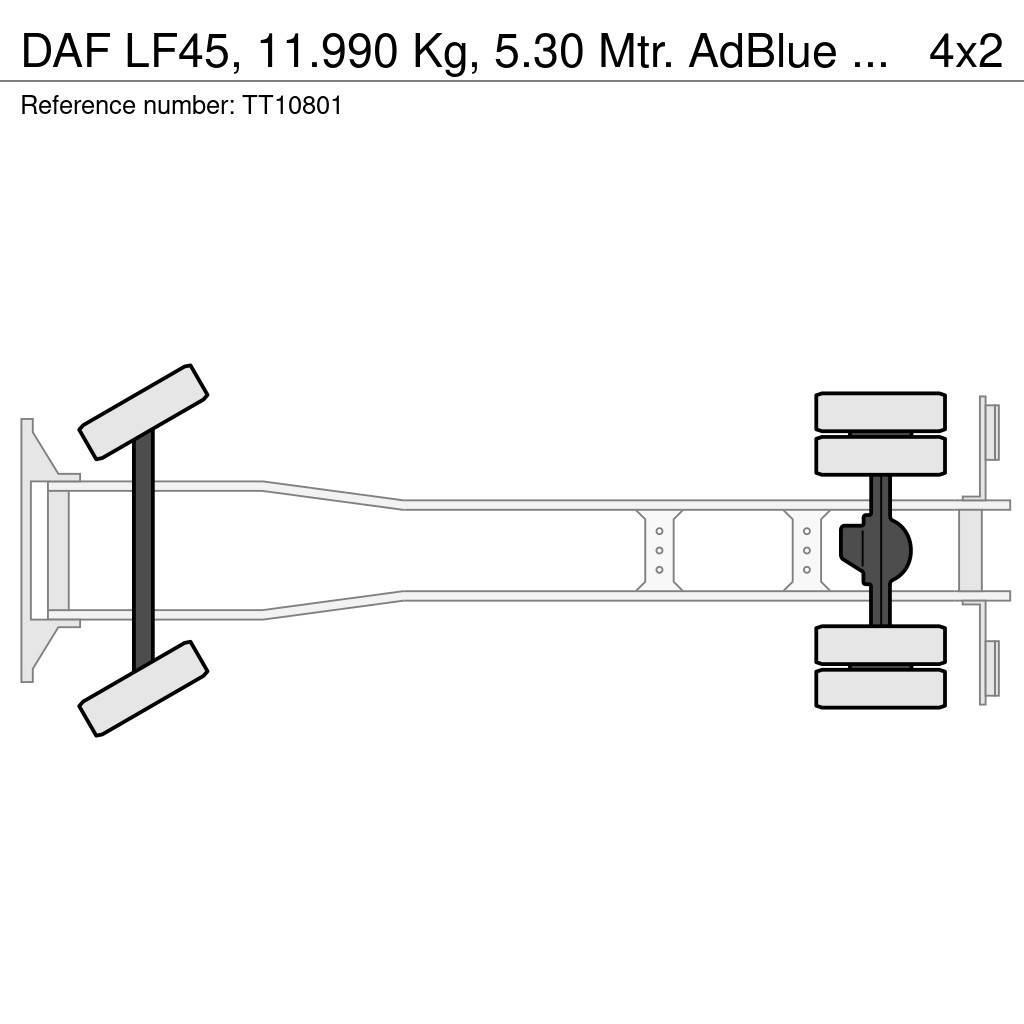 DAF LF45, 11.990 Kg, 5.30 Mtr. AdBlue Madelautod
