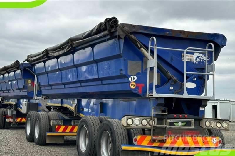 Sa Truck Bodies 2015 SA Truck Bodies 45m3 Side Tipper Trailer Muud haagised