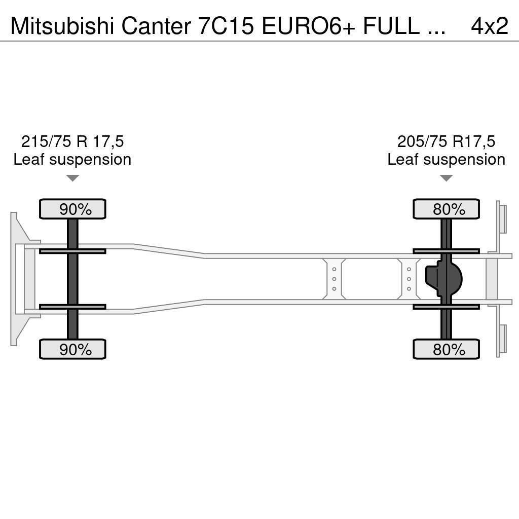 Mitsubishi Canter 7C15 EURO6+ FULL STEEL + AUTOMATIC Külmikautod