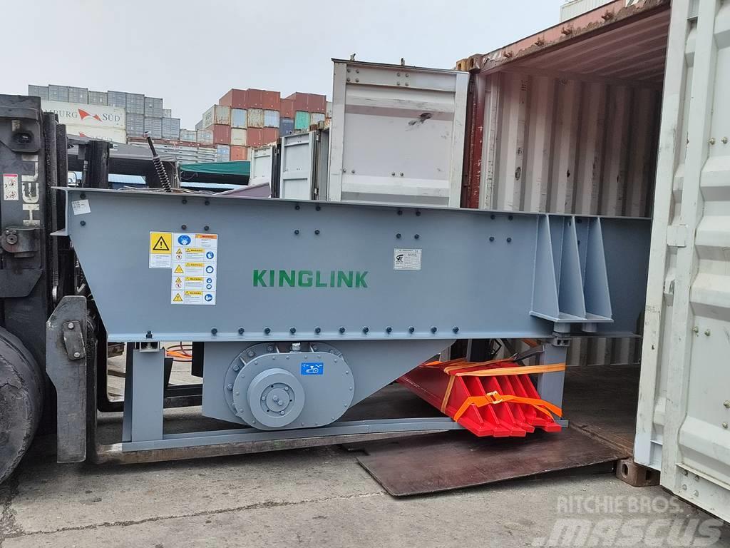 Kinglink ZSW-380x96 Heavy-Duty Vibrating Grizzly Feeder Vibrokonveierid