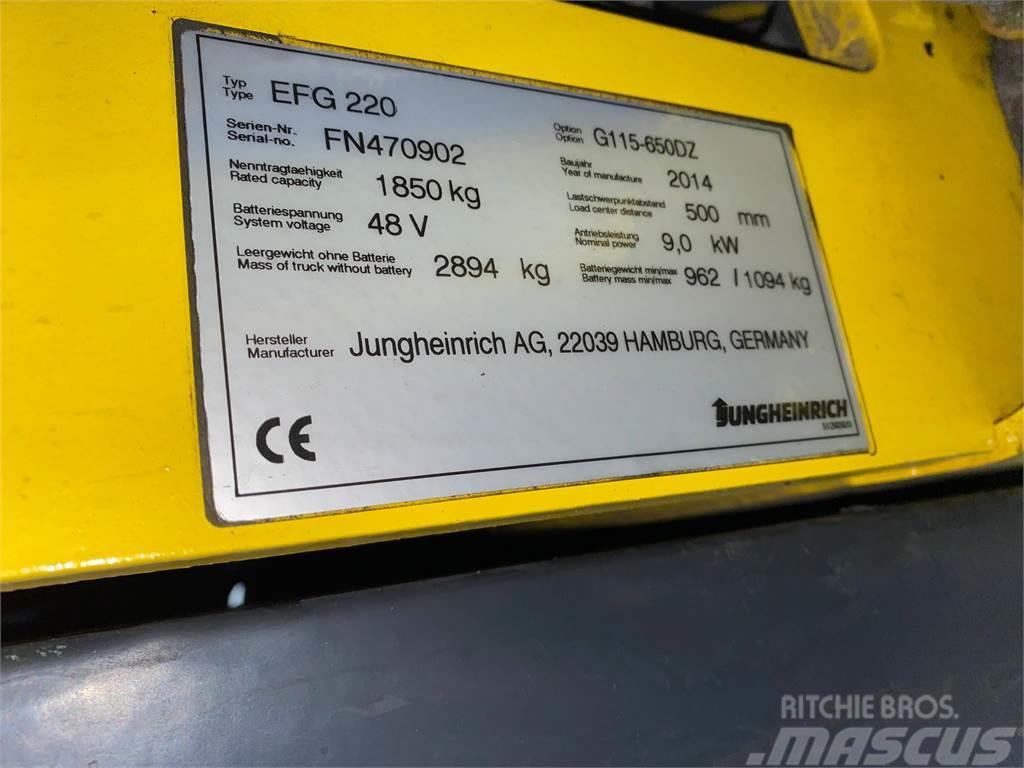 Jungheinrich EFG 220 Elektritõstukid