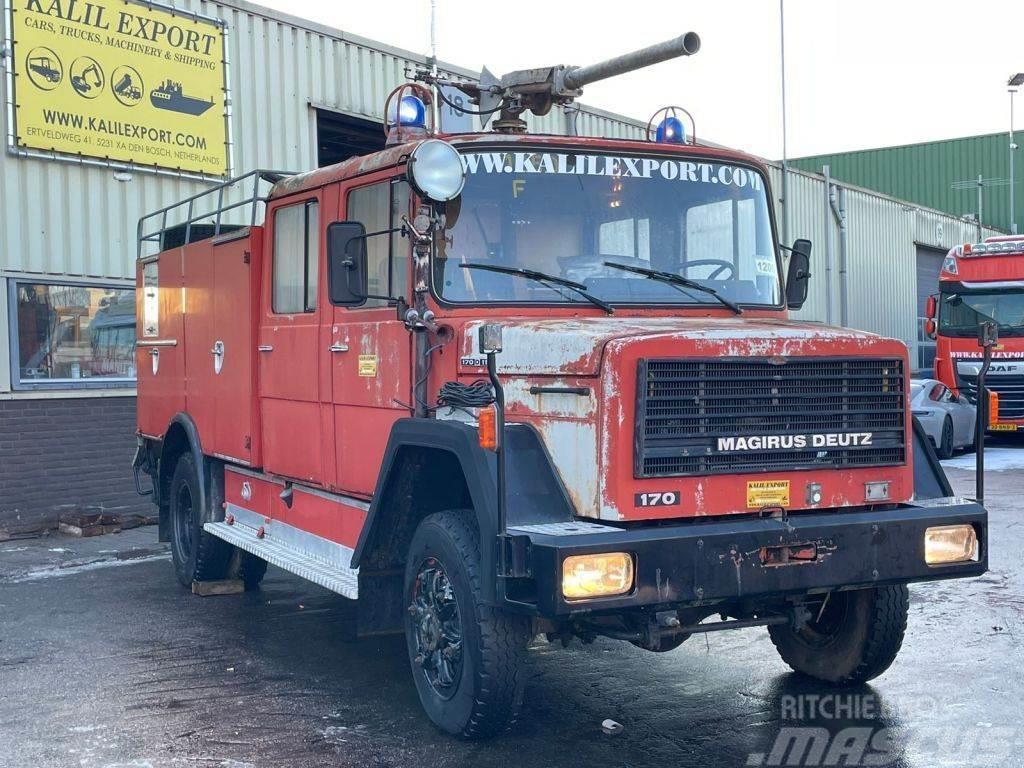 Magirus Deutz 170 Fire Fighting Truck 4x4 Complete truck G Tuletõrjeautod