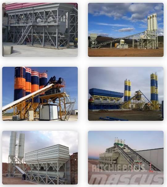  Stacionāra augstas veiktspējas betona ražošanas rū Betoonivalmistamistarvikud