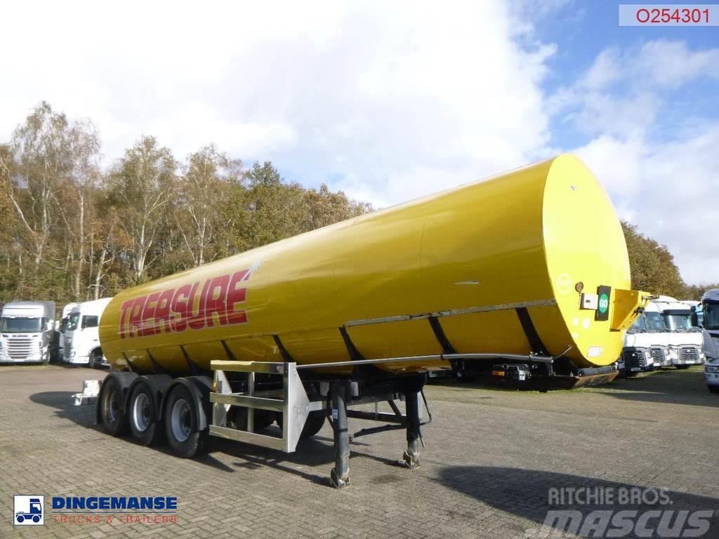  Crane Fruehauf Food (beer) tank inox 30 m3 / 2 com Tsistern poolhaagised