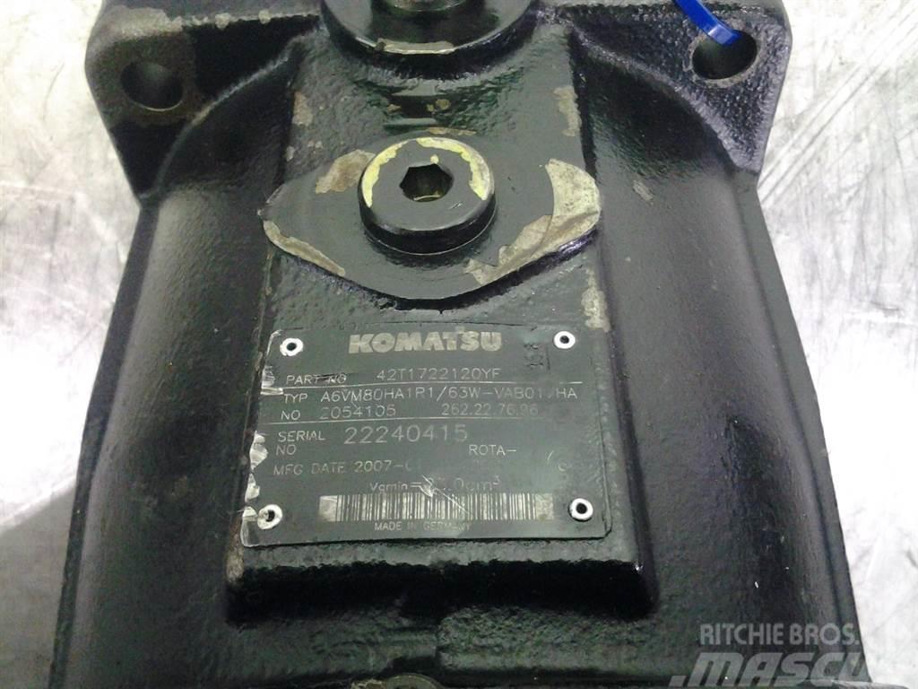 Komatsu 42T1722120YF - A6VM80HA1R1/63W - Drive motor Hüdraulika