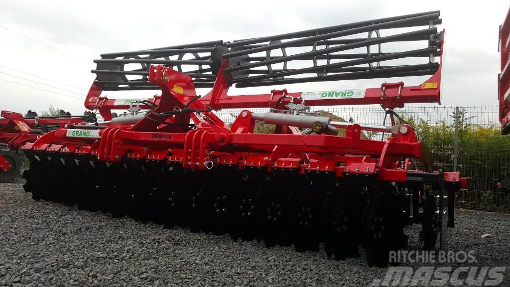 Top-Agro GRANO Disc Harrow 4m, OFAS 560mm, roller 500mm Randaalid