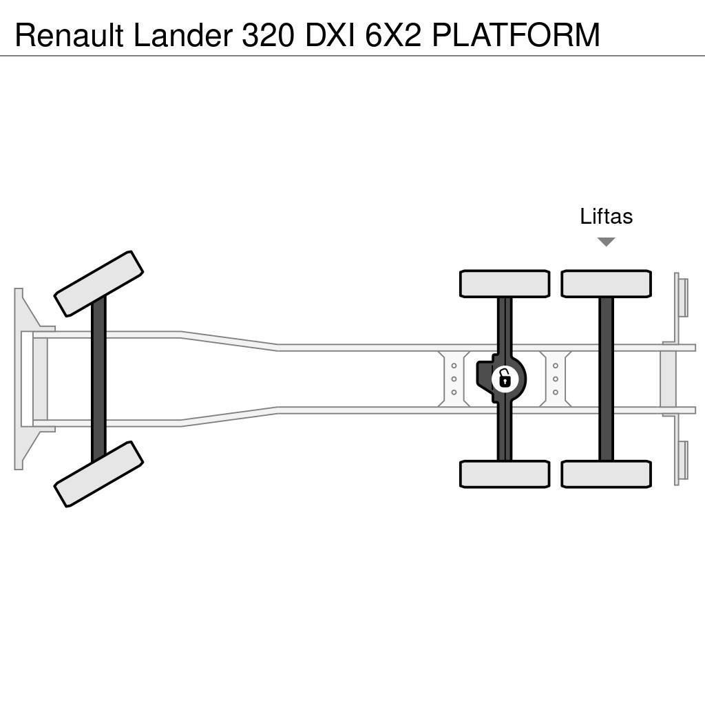 Renault Lander 320 DXI 6X2 PLATFORM Madelautod