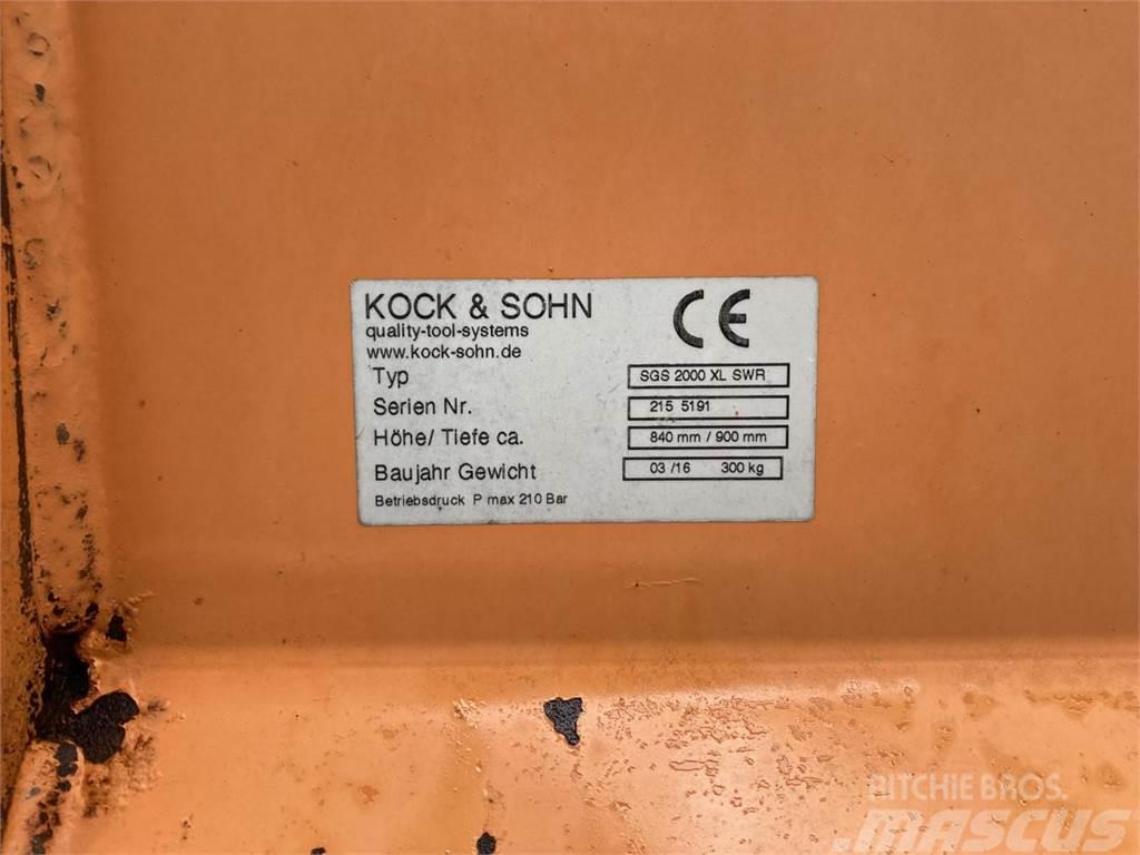 Kock & Sohn SG S 2000 XL Frontaallaadurite tarvikud