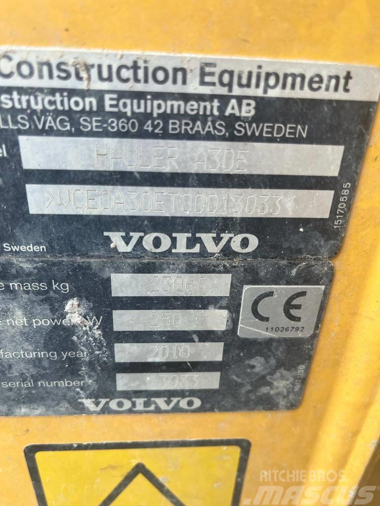 Volvo A 30 E Liigendraamiga pinnaseveokid