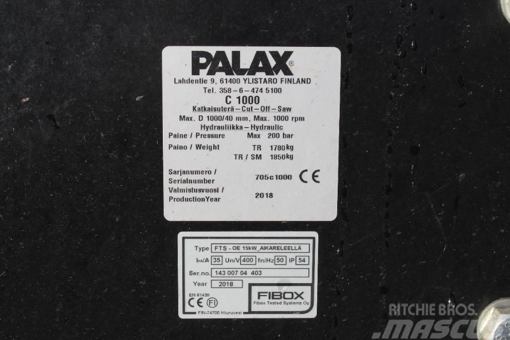 Palax C1000 Pro+ Firewood Processor Puulõikurid ja halumasinad