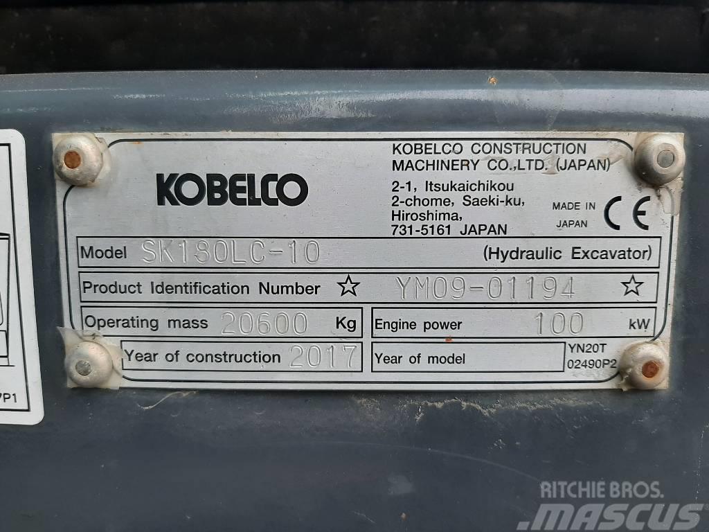Kobelco SK180LC-10 Roomikekskavaatorid
