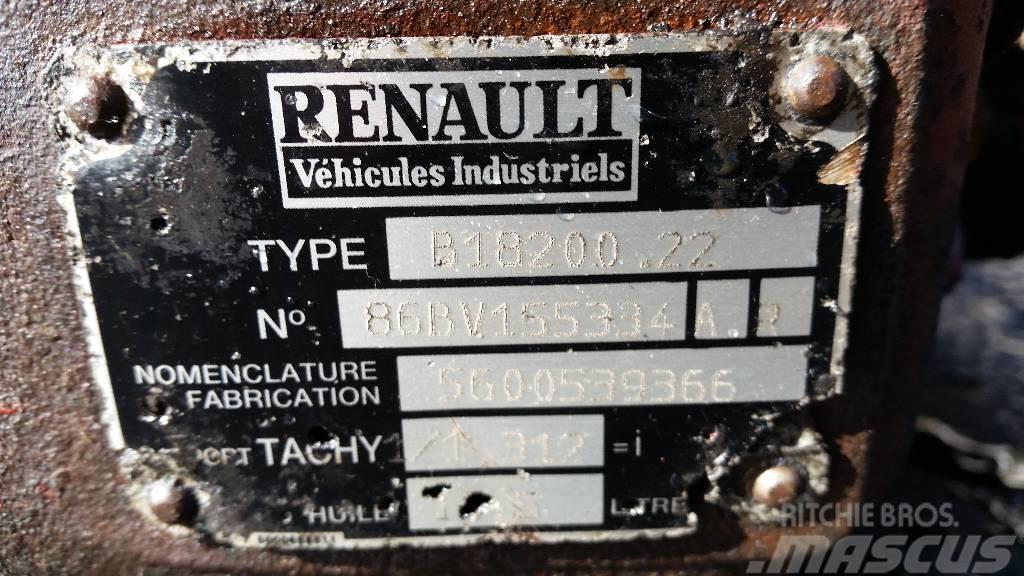 Renault B18200.22 Käigukastid