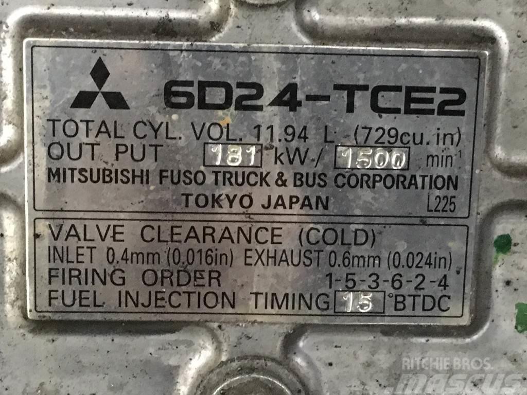 Mitsubishi 6D24-TCE2 USED Mootorid