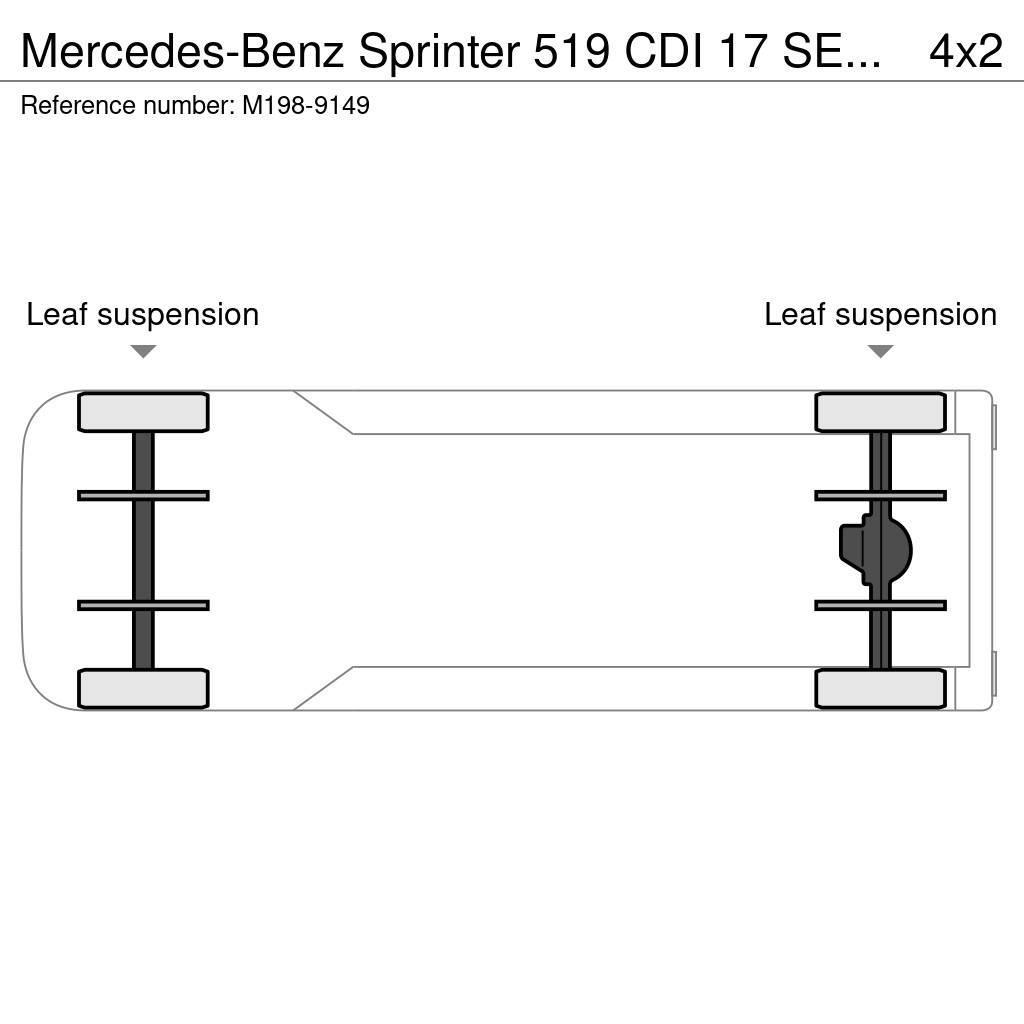 Mercedes-Benz Sprinter 519 CDI 17 SEATS / AC / WEBASTO Väikebussid