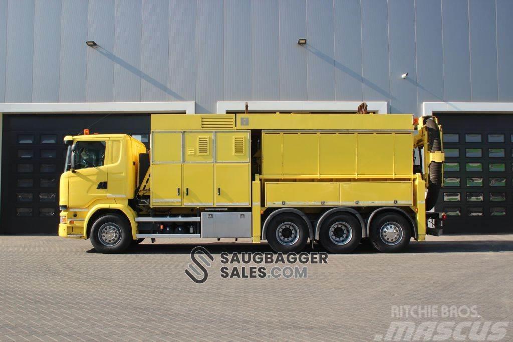Scania R580 V8 RSP 3 Turbine Saugbagger Vaakumautod