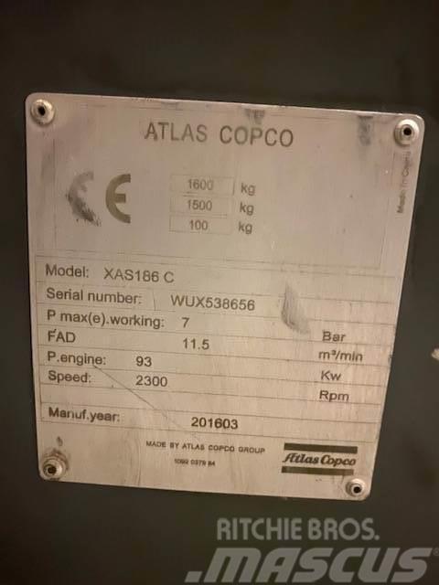 Atlas Copco XAS 186 Kompressorid