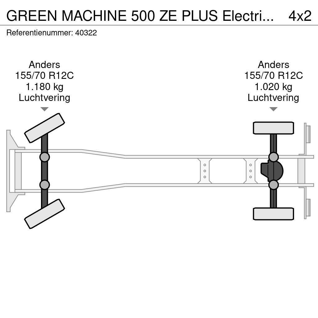 Green Machines 500 ZE PLUS Electric sweeper Tänavapuhastusveokid