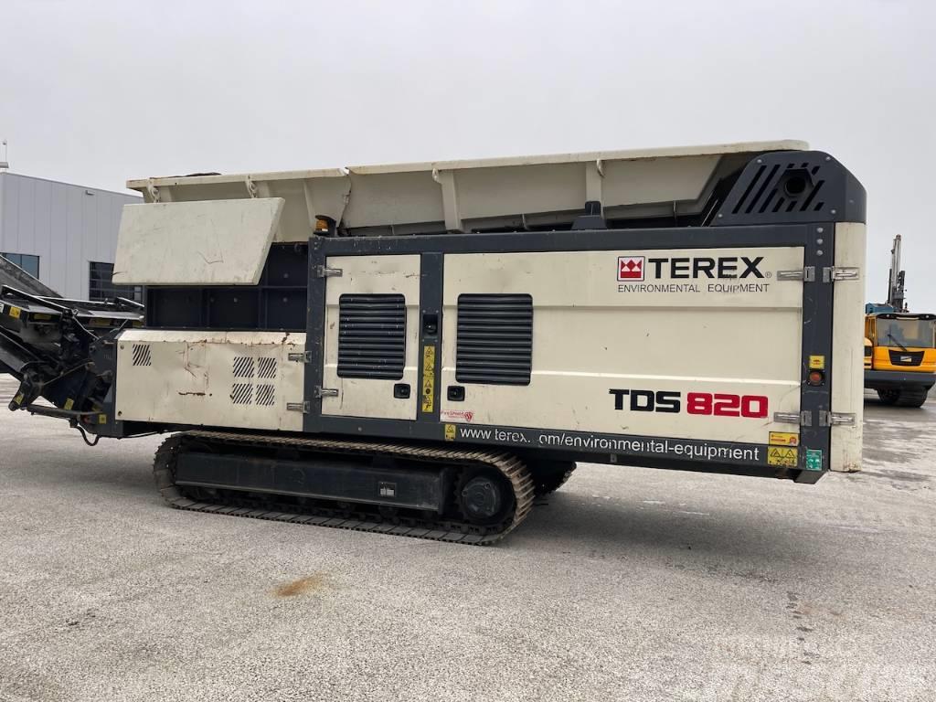 Terex TDS 820 Shredder Prügipurustajad