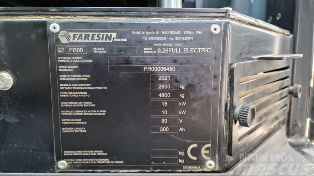 Faresin F6.26 E Teleskooplaadurid