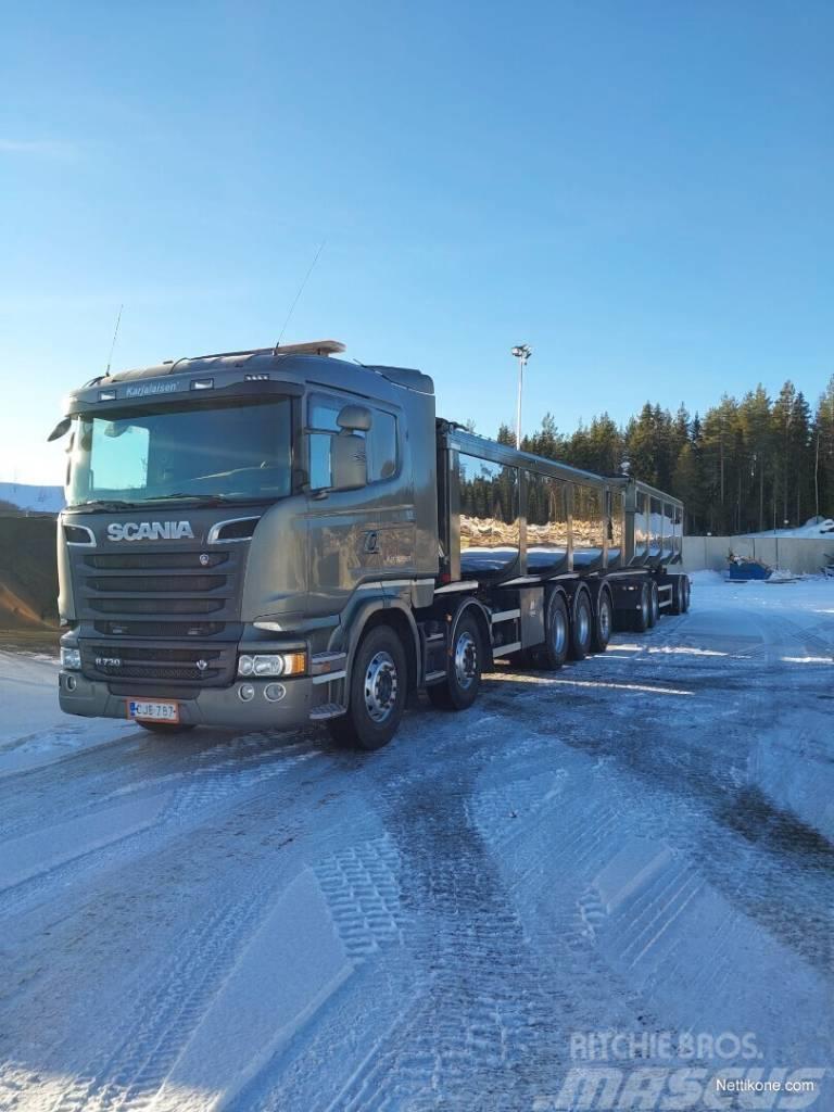 Scania R730 - 58 m3 yhdistelmä LB10x4*6HNB Kallurid