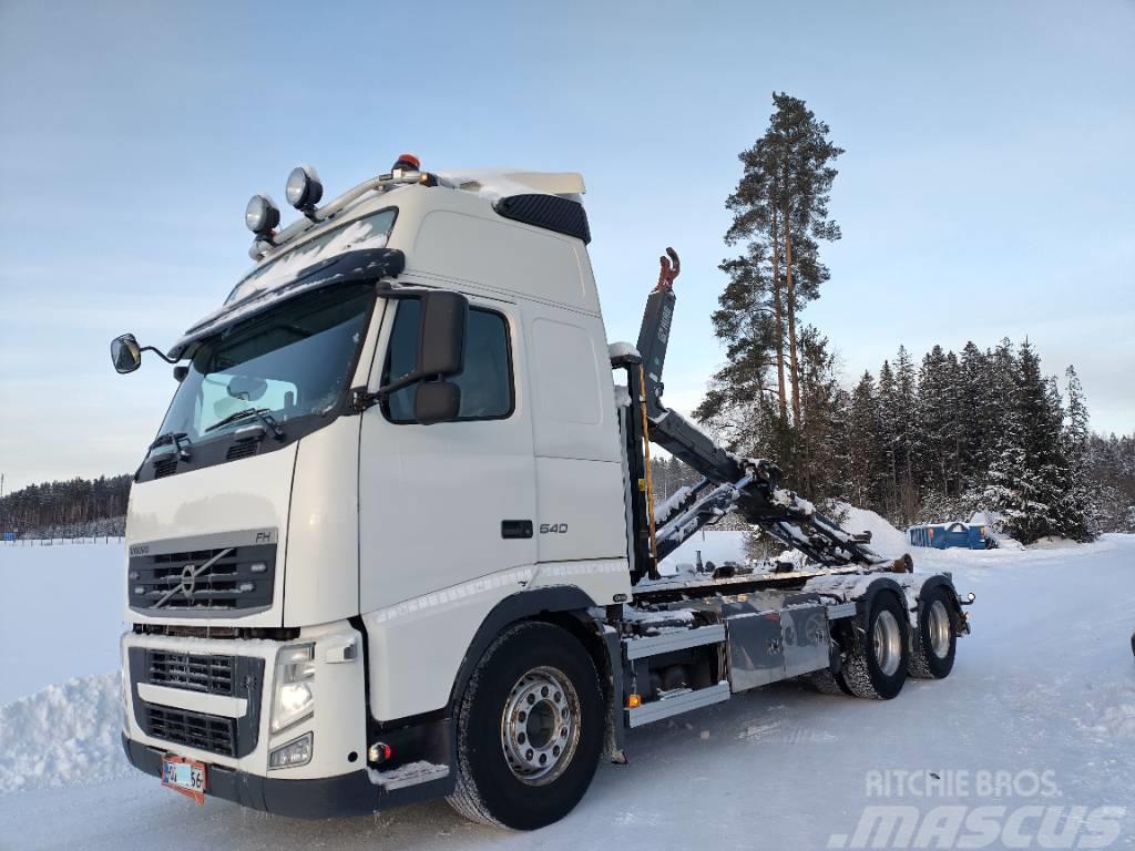 Volvo FH540 6x4 multilift koukkulaite Konksliftveokid