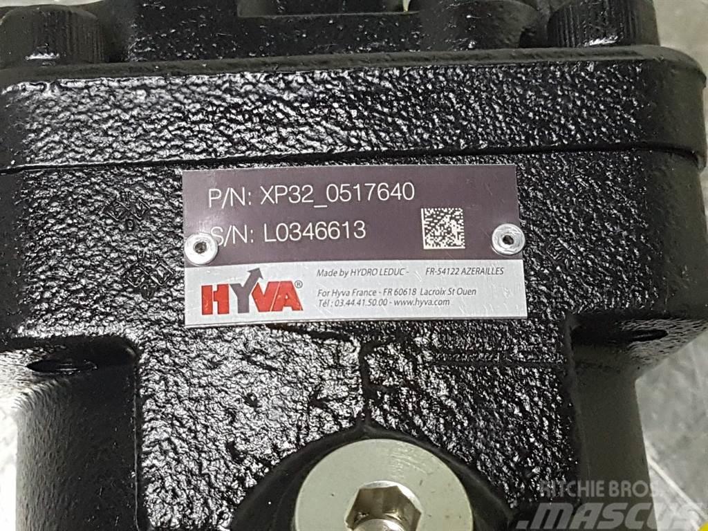 Hyva XP32_0517640-Hydraulic motor/Hydraulikmotor Hüdraulika