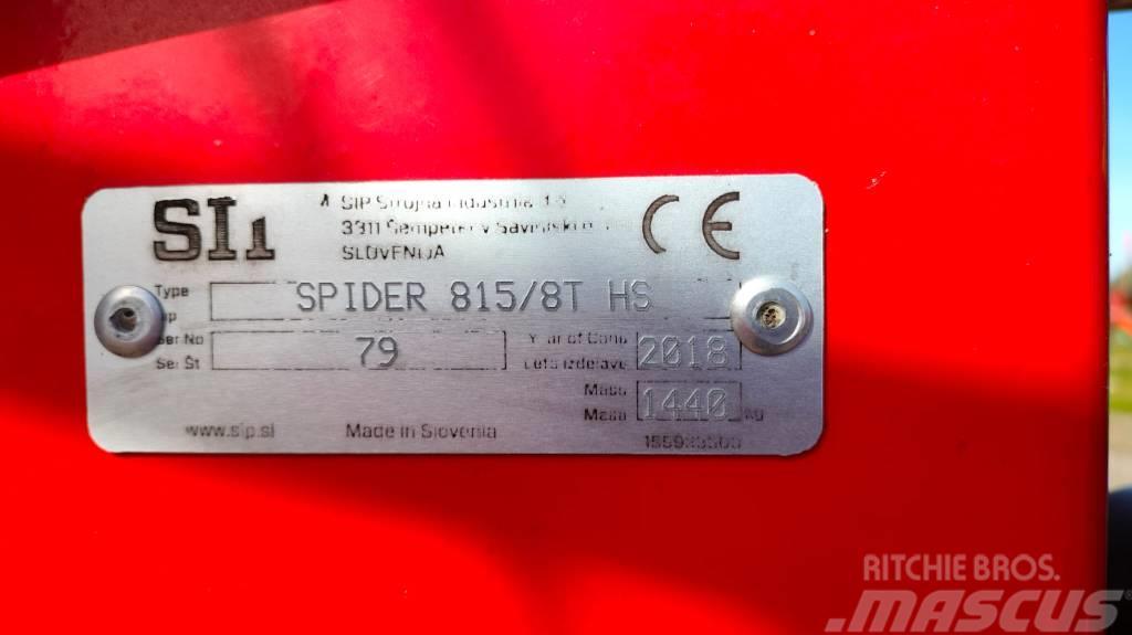 SIP SPIDER 815|8 T Vaalutid ja kaarutid