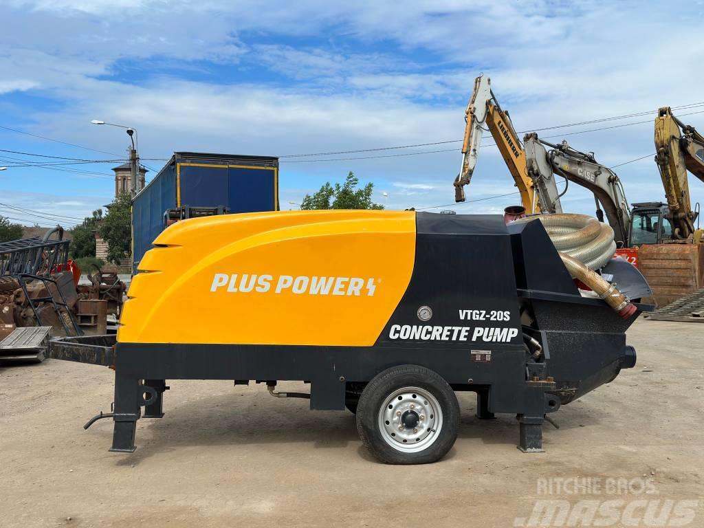  Plus Power VTGZ-20S Betooni pumpautod