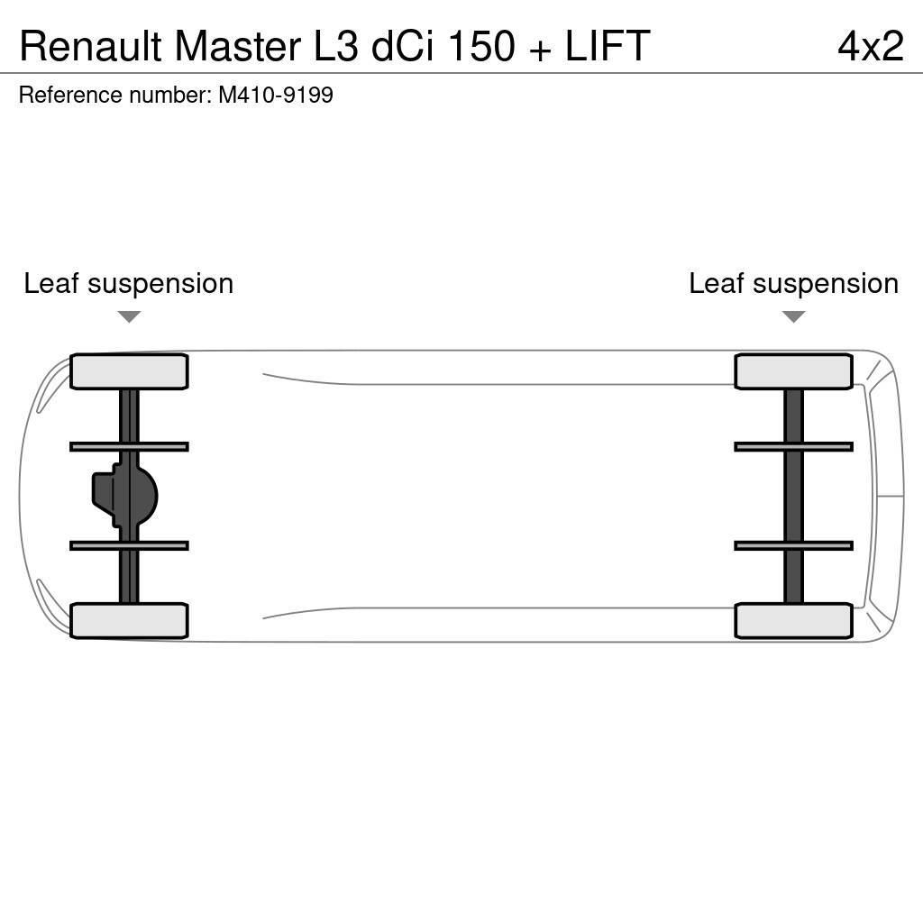 Renault Master L3 dCi 150 + LIFT Muu