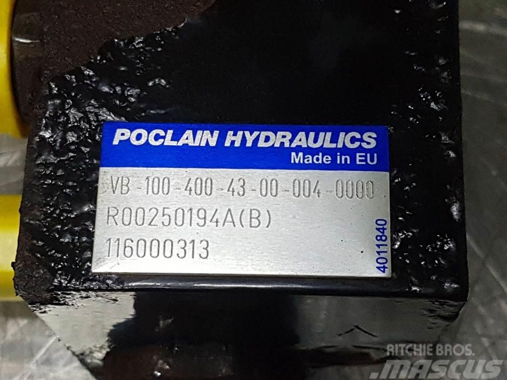 Ahlmann AZ210E-Poclain VB-100-400-43-00-004-Valve/Ventile Hüdraulika