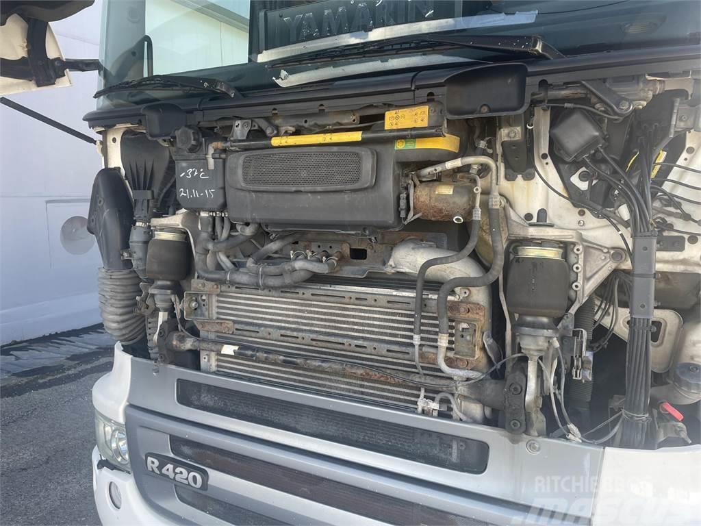 Scania R 420 4x2-3700 Topline + PM 12.5 S nosturi radioll Kraanaga veokid