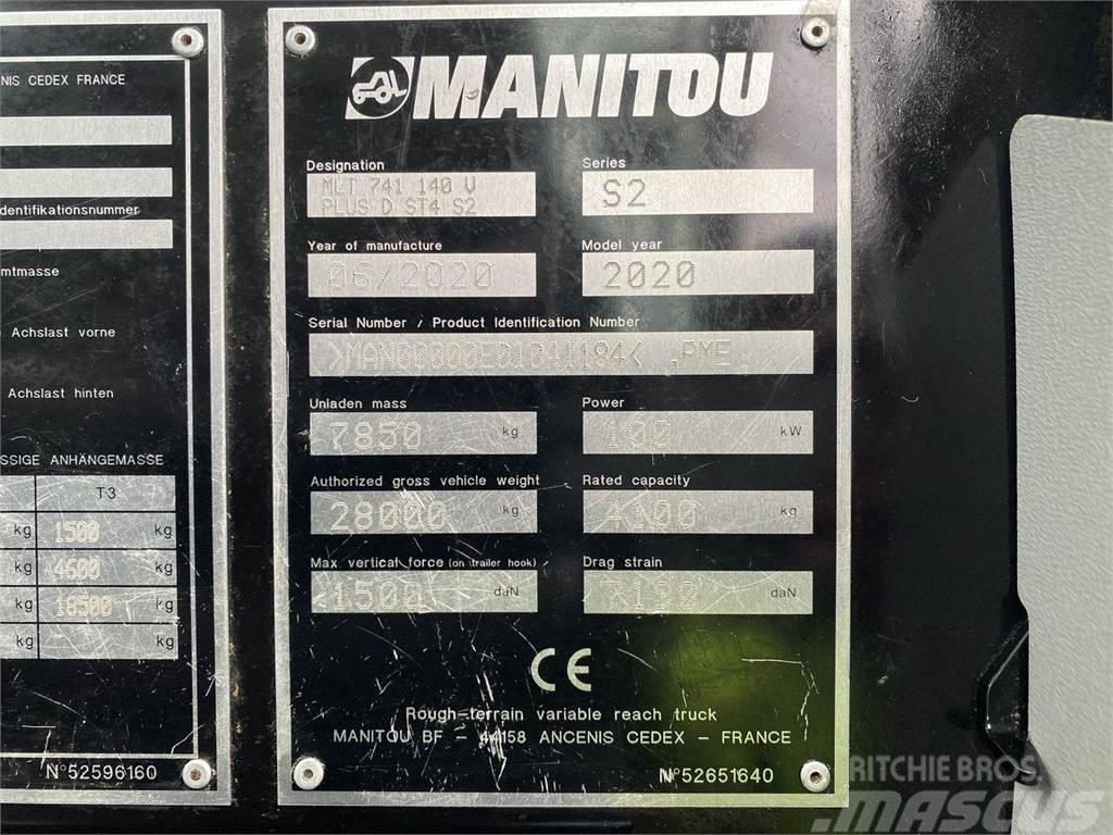 Manitou MLT741-140V+ ELITE Põllumajanduslikud teleskoopkäitlejad