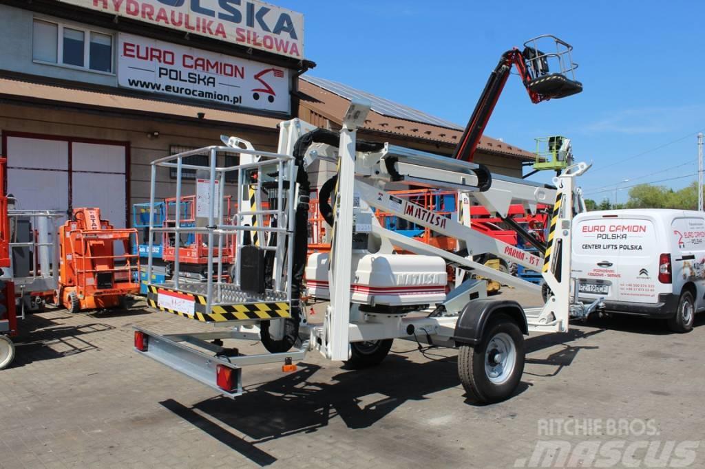 Matilsa Parma 15T - 15 m trailer lift Genie Niftylift Järelveetavad korvtõstukid