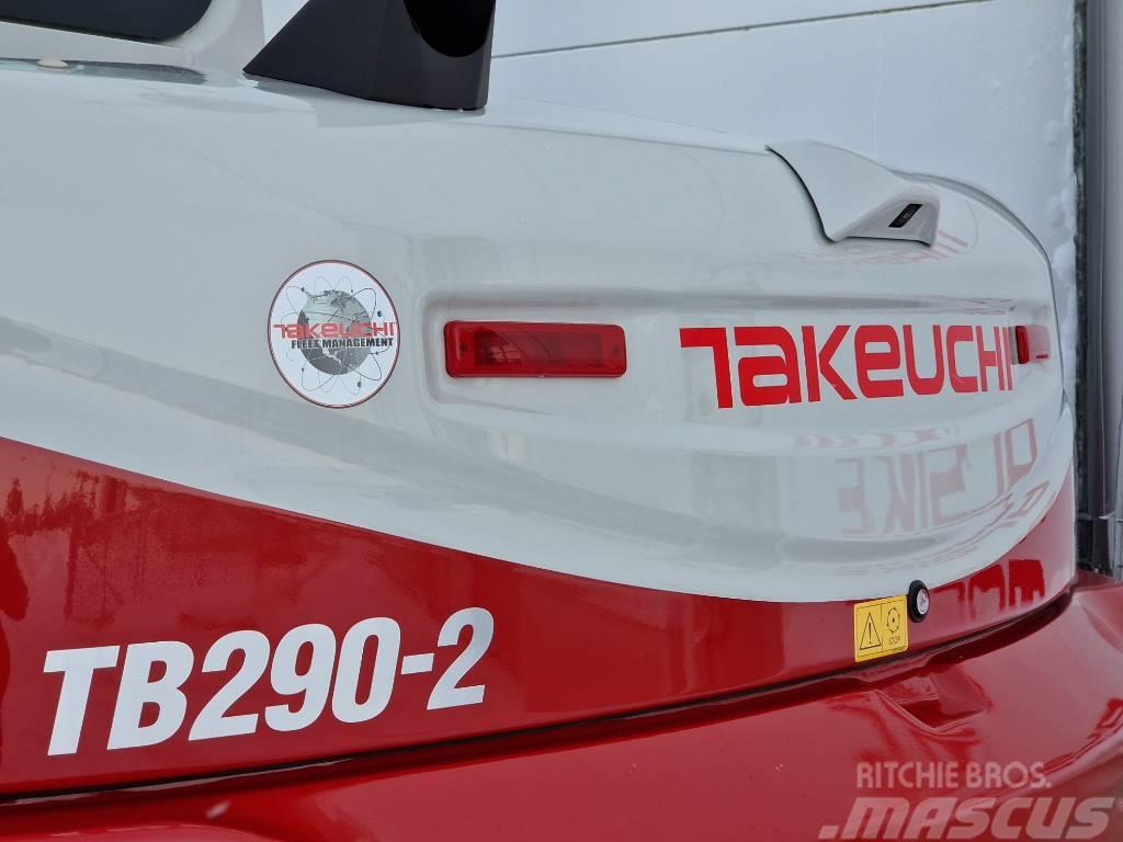Takeuchi TB290-2 2PC med SMP rotortilt Miniekskavaatorid < 7 t