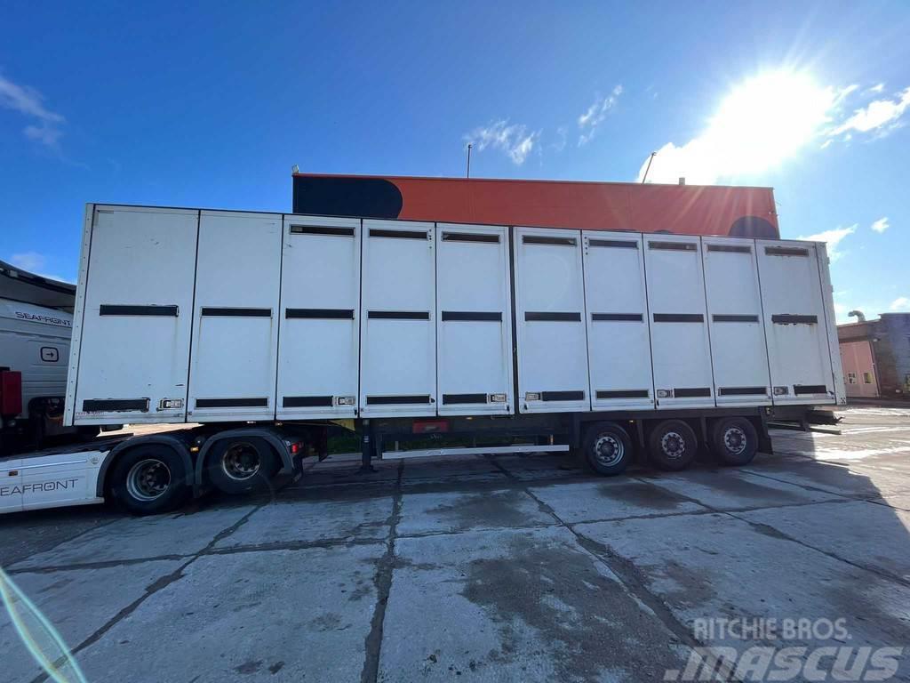 Schmitz Cargobull NKS SCB S3B BOX L=13682 mm Loomaveo poolhaagised
