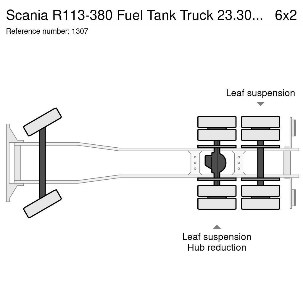 Scania R113-380 Fuel Tank Truck 23.300 Liters 10 Tyre Man Tsisternveokid