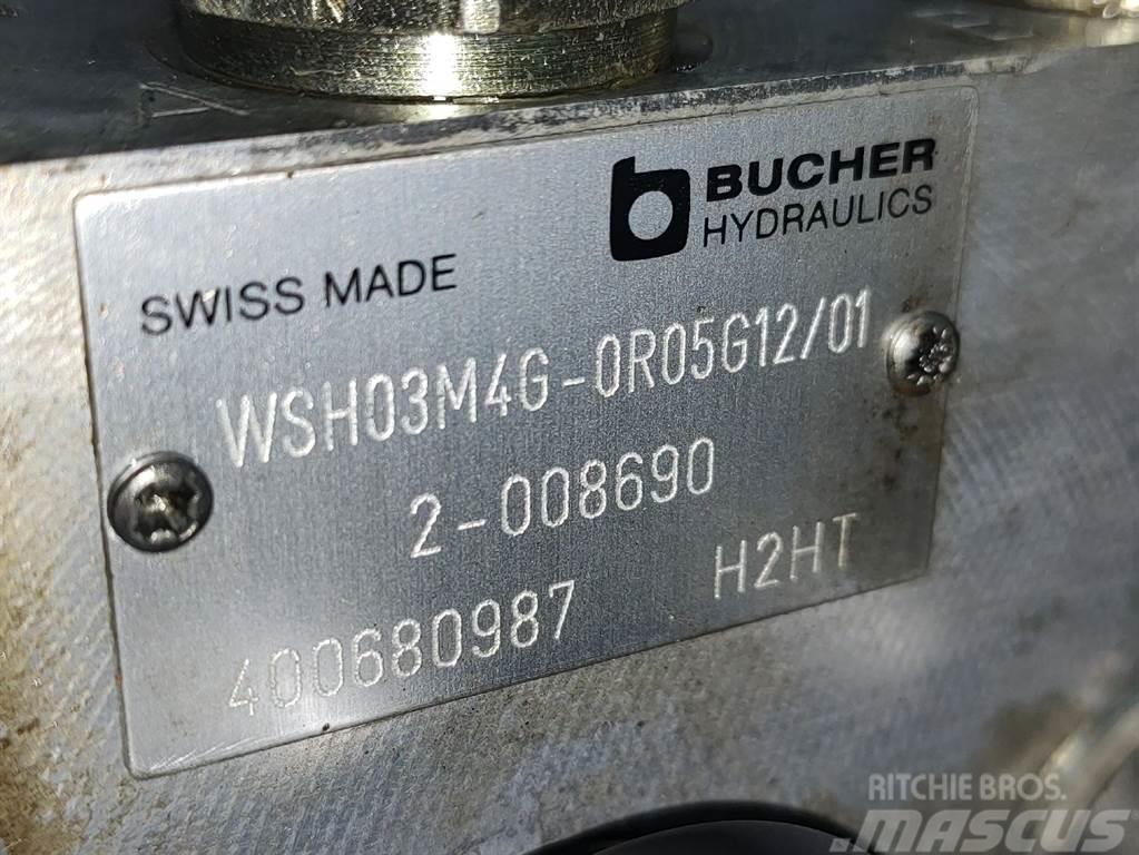 Bucher CITYCAT5000-Bucher Hydraulics WSH03M4G-Valve Hüdraulika