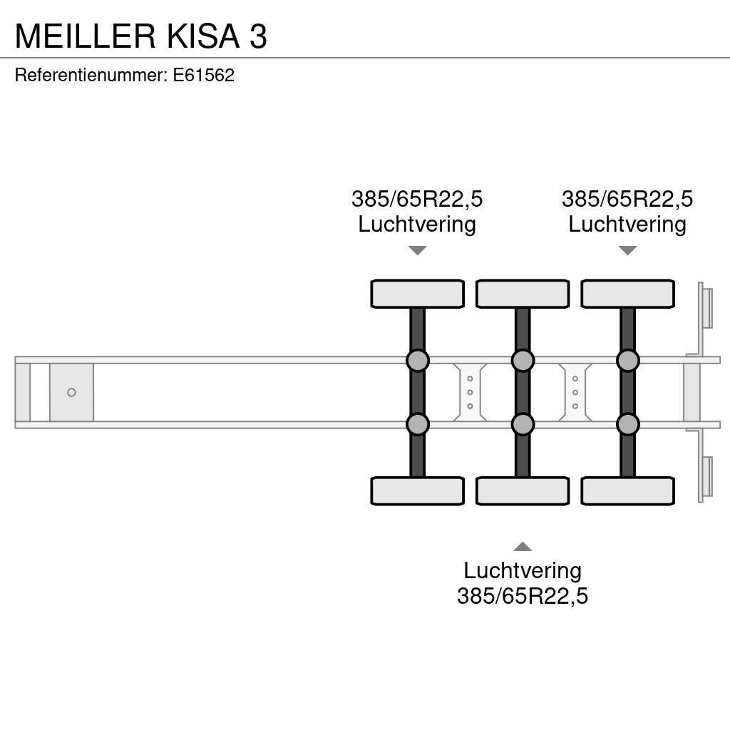 Meiller KISA 3 Kallur-poolhaagised