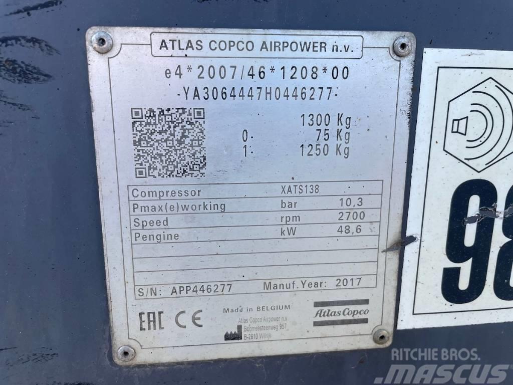 Atlas Copco XATS 138 Kompressorid