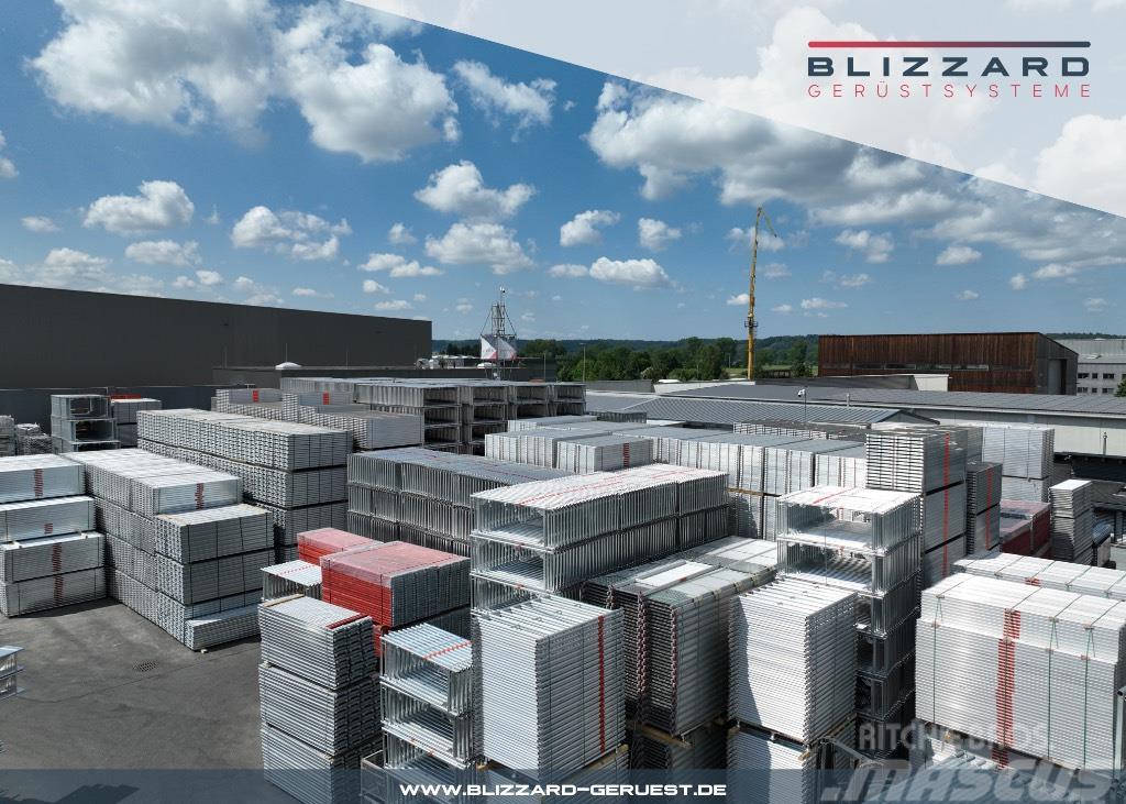  163,45 m² Blizzard Alu Gerüst mit Robustböden Bliz Ehitustellingud