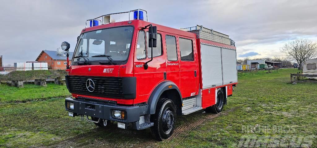 Mercedes-Benz 1224 AF 4x4  Feuerwehr Autobomba Firetruck Tuletõrjeautod
