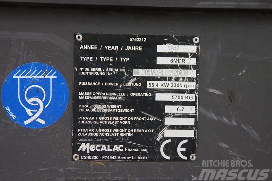 Mecalac Rupsgraafmachine 6MCR Roomikekskavaatorid