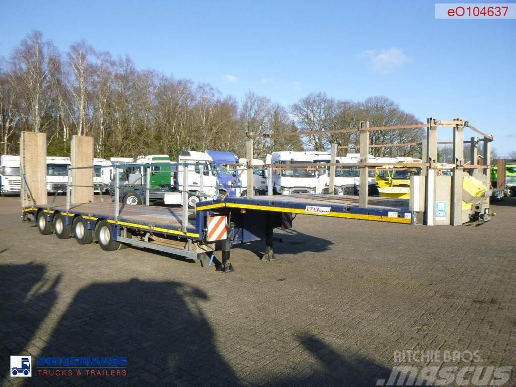 Faymonville 4-axle semi-lowbed trailer 60 t + ramps Raskeveo poolhaagised