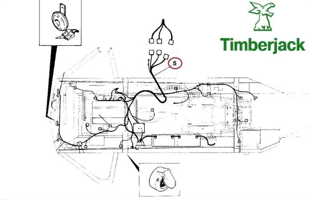 Timberjack / John Deere F030361 Elektroonikaseadmed