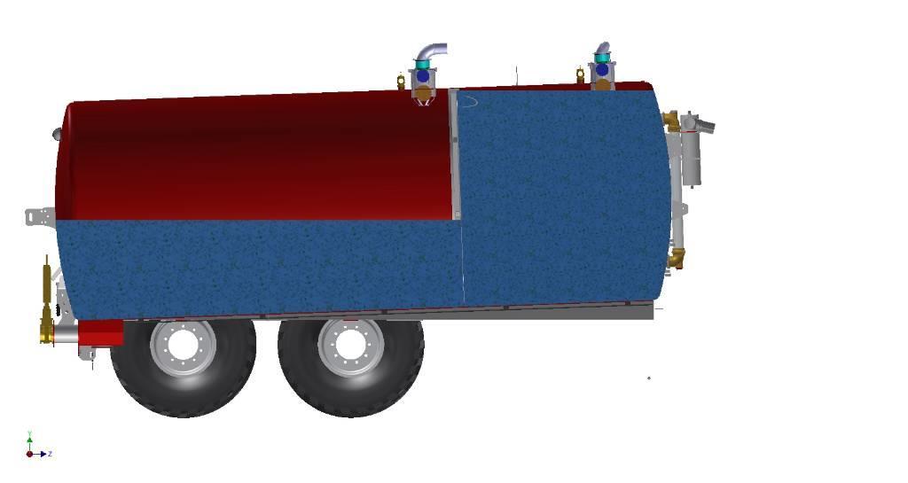 SlurryKat Vakuumvogn 11.000 ltr. Lägapaagid