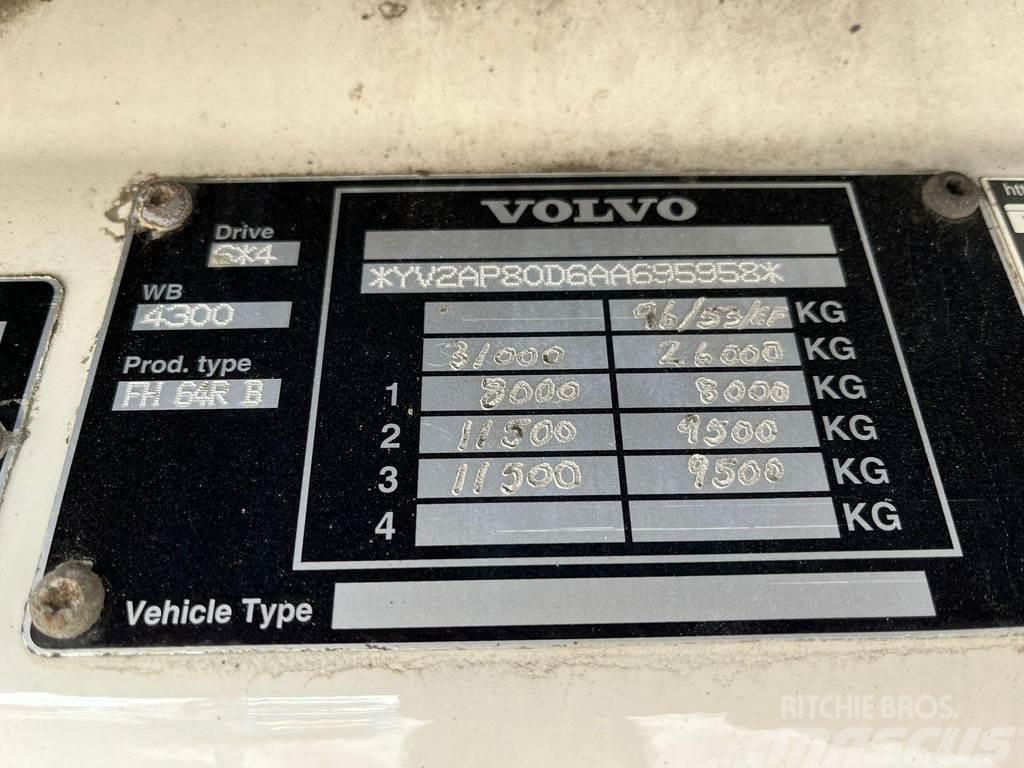 Volvo FH 16 600 6x4 RETARDER / CHASSIS L=6289 mm Raamautod