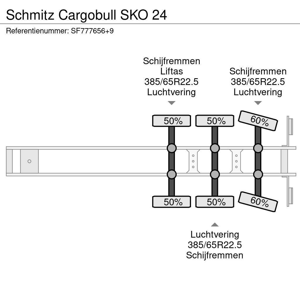 Schmitz Cargobull SKO 24 Furgoonpoolhaagised