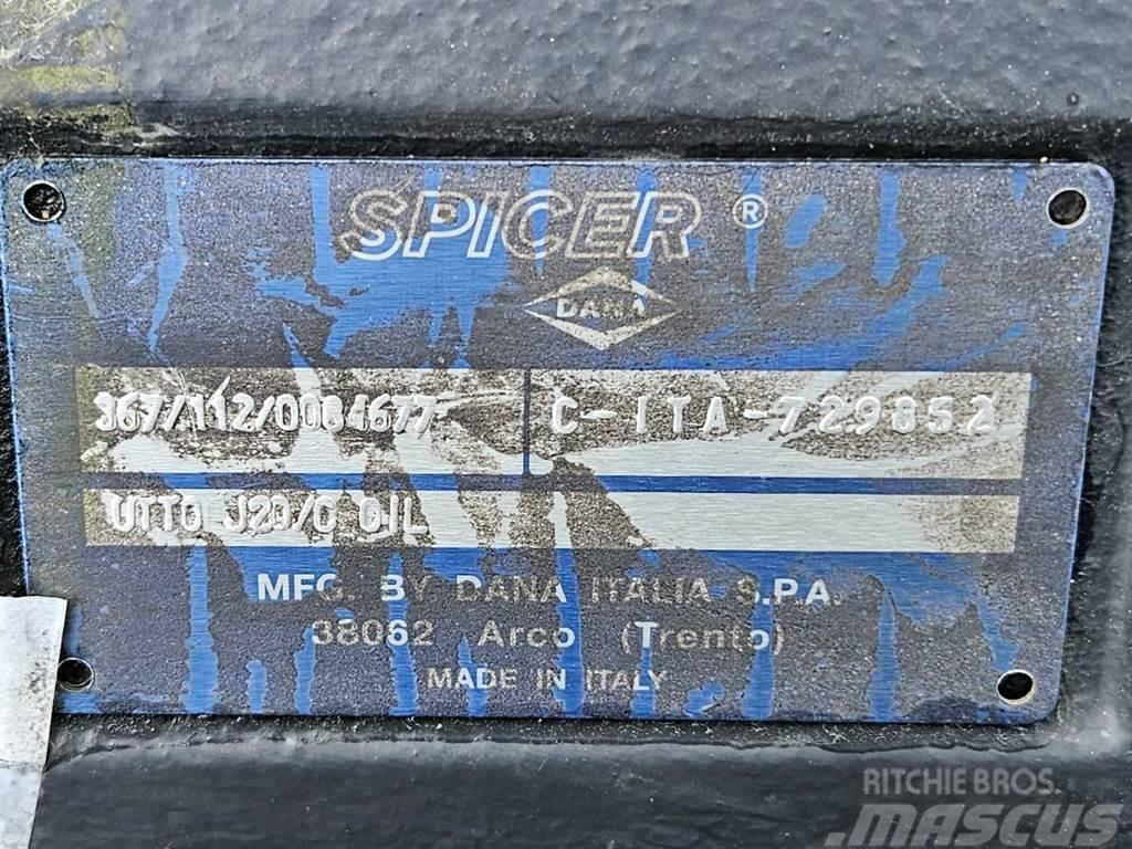 Spicer Dana 367/112/0084677 - Axle/Achse/As Sillad