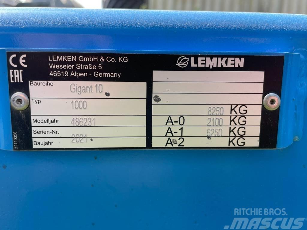 Lemken System Trac Gigant 10/1000 System-Kompaktor Kultivaatorid